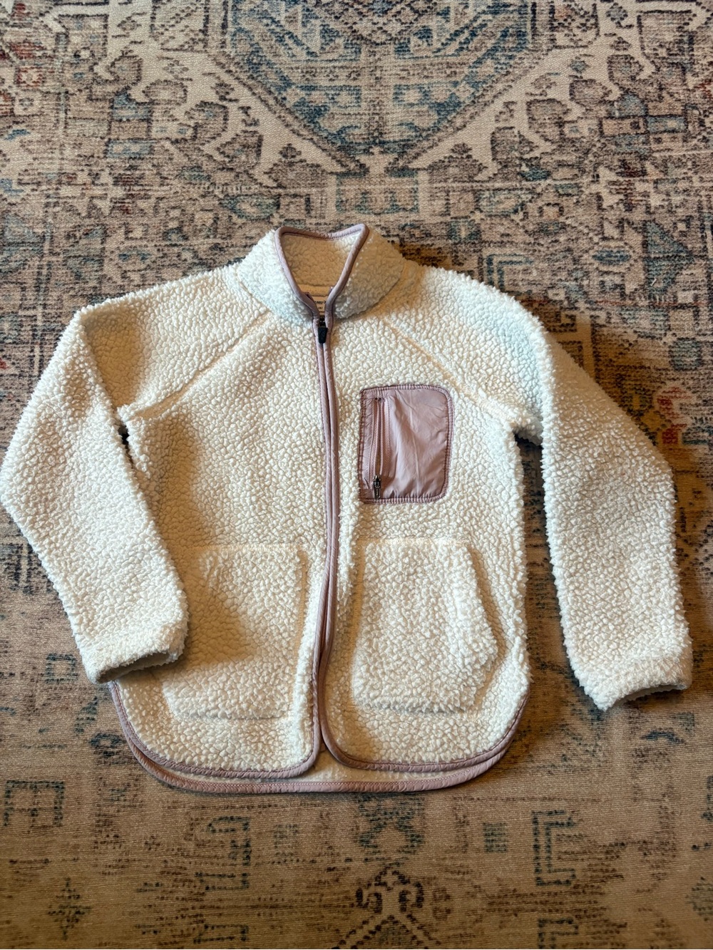 Old Navy Sherpa fleece, girls 5